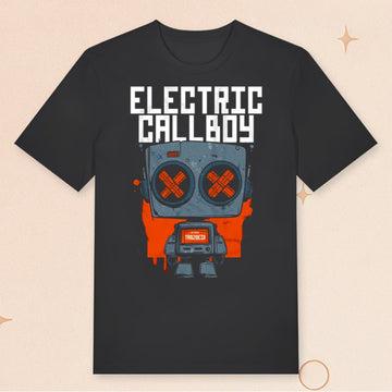 Electric Callboy Merch Tanzneid Robot T-Shirt Gifts For Music Enthusiasts - Roseregae