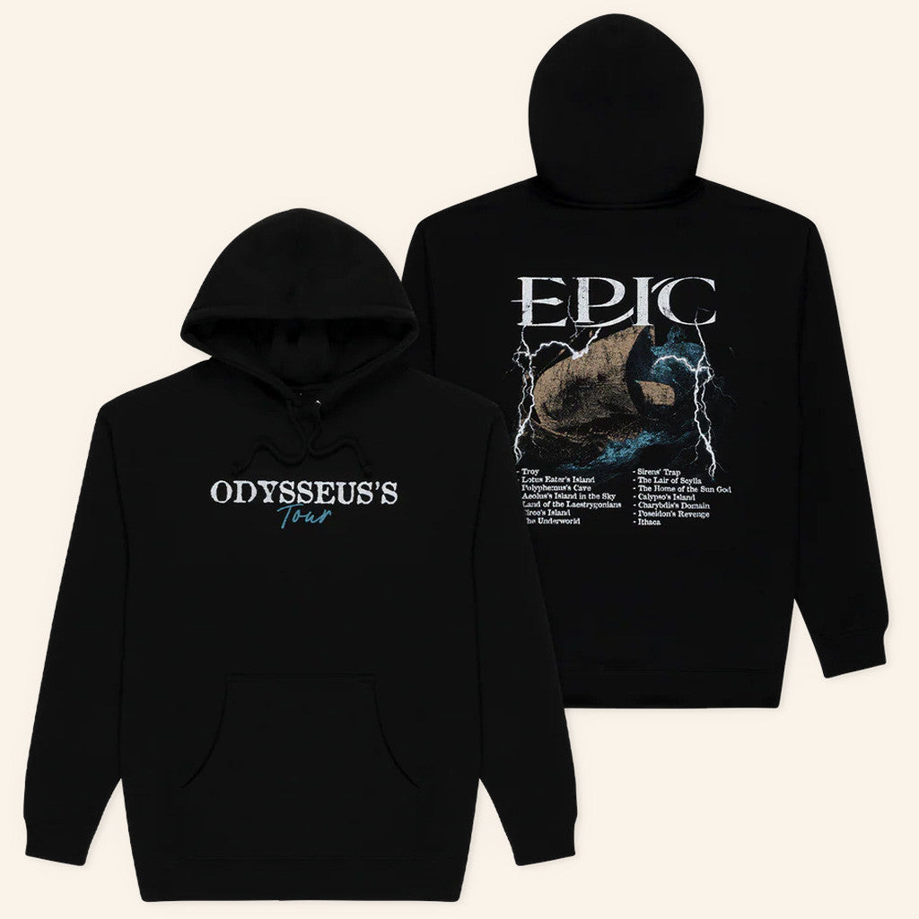 Epic Musical Merch Odysseus's Tour Hoodie Epic Hoodie Christmas Gift Ideas For Him - Roseregae