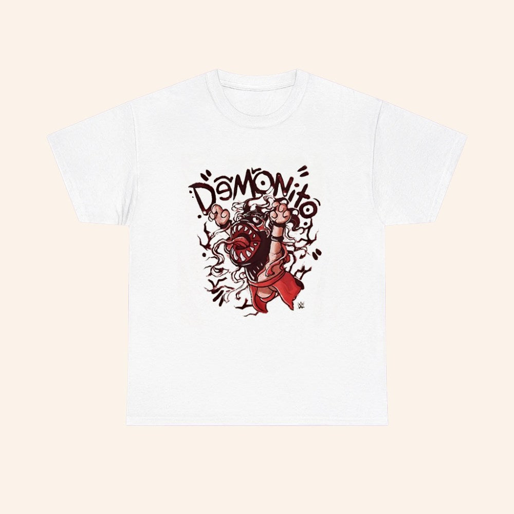 Finn Balor Demonito Cartoon T Shirt - Roseregae