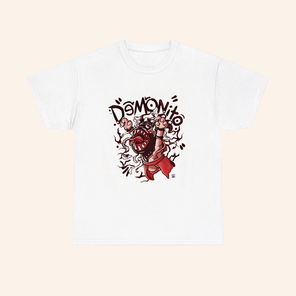 Finn Balor Demonito Cartoon T Shirt - Roseregae
