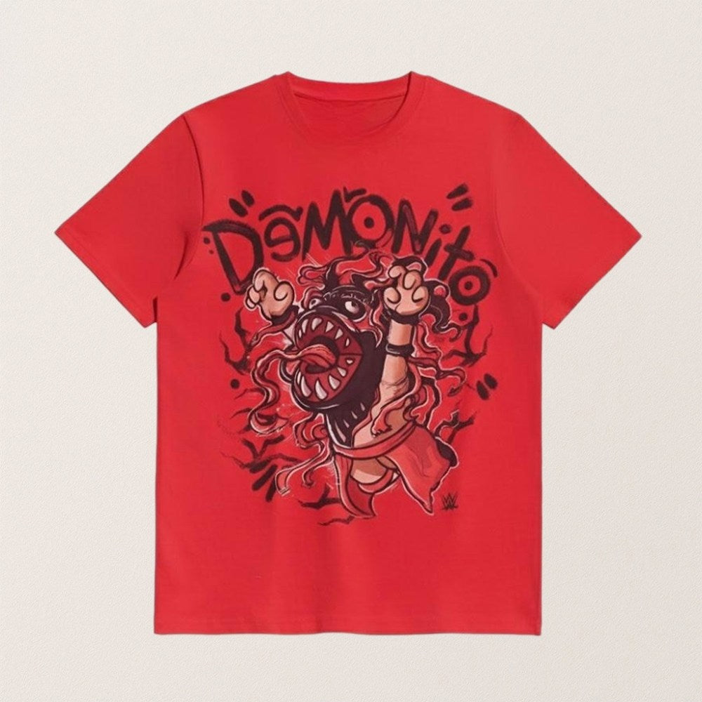 Finn Balor Merch Demonito T-Shirt Best Gifts For WWE Wrestling Fans - Roseregae