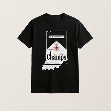 Flippin Champs Indiana College Shirt In CIG We Trust T-Shirt Football Fans Gifts - Roseregae