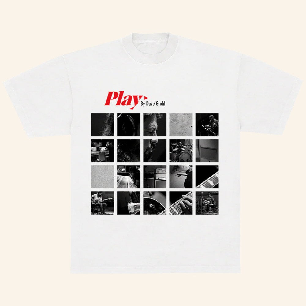 Foo Fighters Merch Dave Grohl Play T-Shirt Presents For Rock Music Lovers - Roseregae