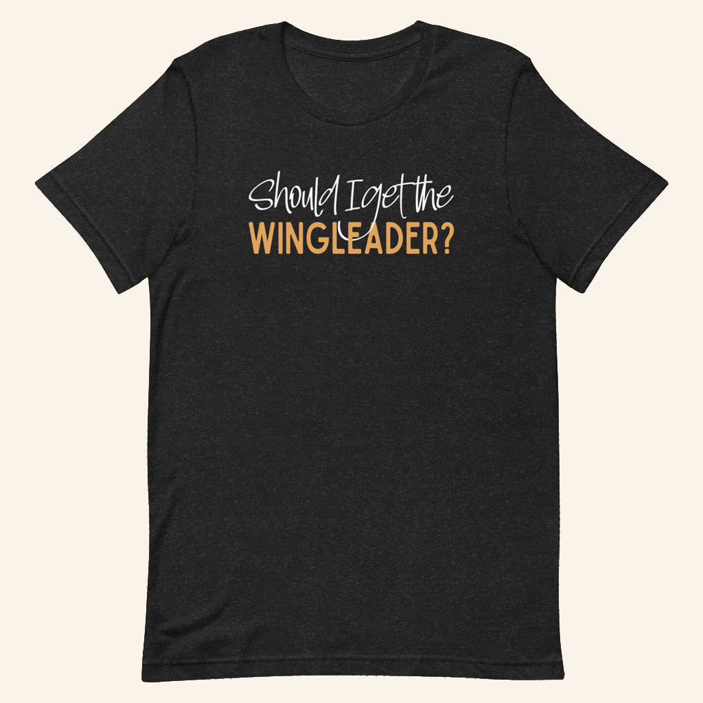 Fourth Wing Merch Should I Get The Wingleader T-Shirt Birthday Ideas For Boyfriend - Roseregae