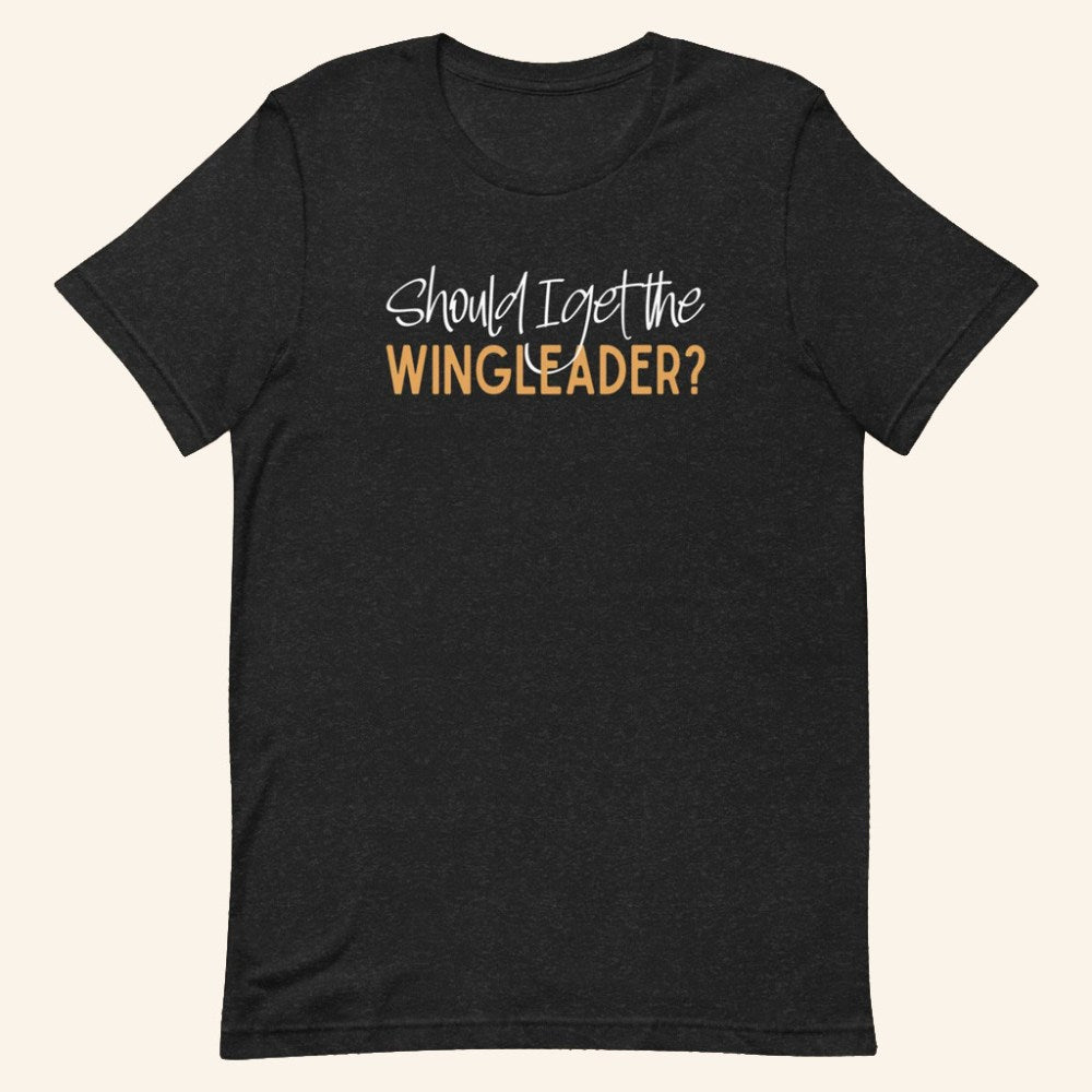 Fourth Wing Merch Should I Get The Wingleader T-Shirt Birthday Ideas For Boyfriend - Roseregae