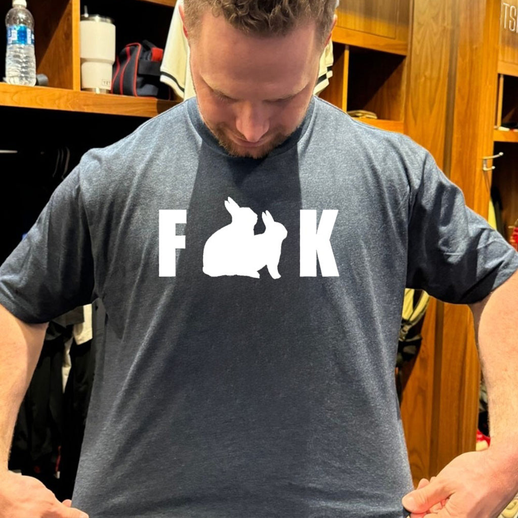 Fuck Rabbits Funny T Shirt - Roseregae