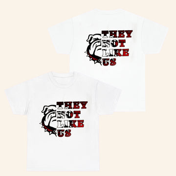 Georgia Football Merch They Not Like Us T-Shirt Best Gifts For Football Lovers - Roseregae