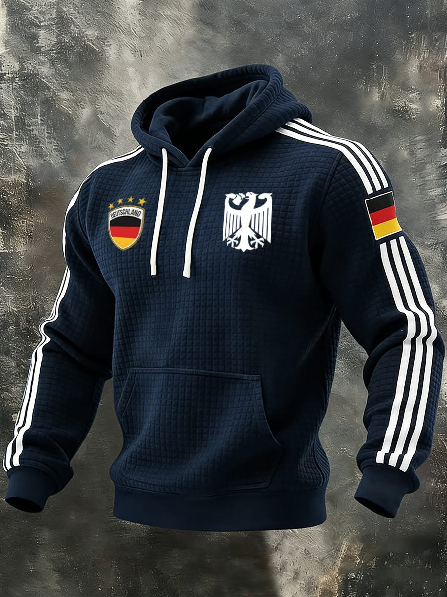 Germany World Cup 2026 Hoodie Black Red Gold Pride Hoodie DFB Team Merch Gifts For FIFA Fans - Rose Regae