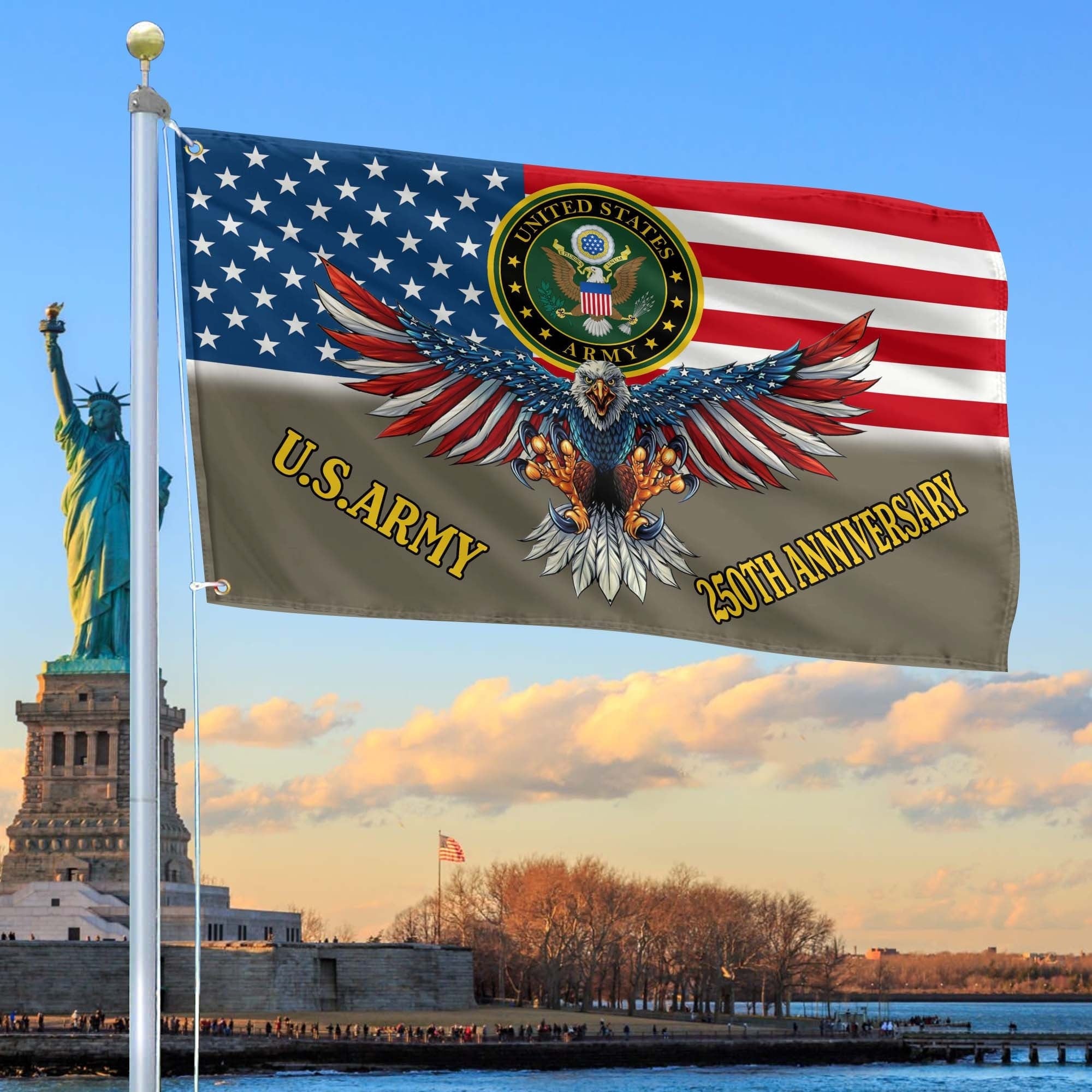 250th Anniversary Of The Army Flag Best Gifts On Father's Day for Army Veteran