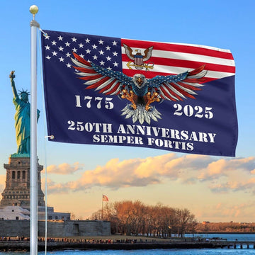 250th Anniversary Of US Navy Flag Tribute Present for Navy Veteran on Father's Day