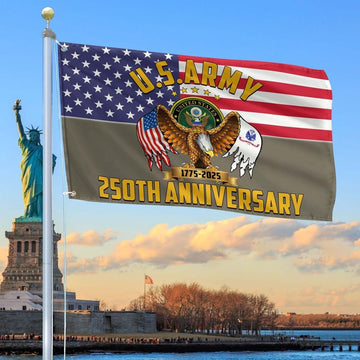 250th Anniversary Of The Army Flag Army Veteran Tribute Present on Father's Day