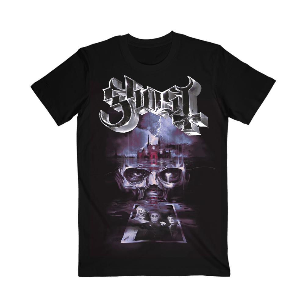 Ghost Merch Store The Ghost Band Lighting Legacy T-Shirt Gifts For Music Fans - Roseregae