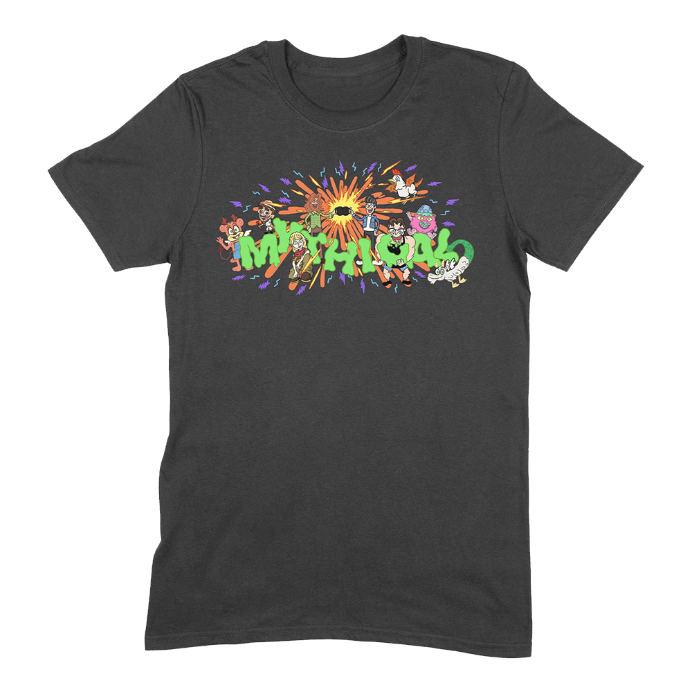 GMM Merch GMM Mythical '90s Cartoon T-Shirt Good Mythical Morning Merchandise Gifts For Fans - Roseregae