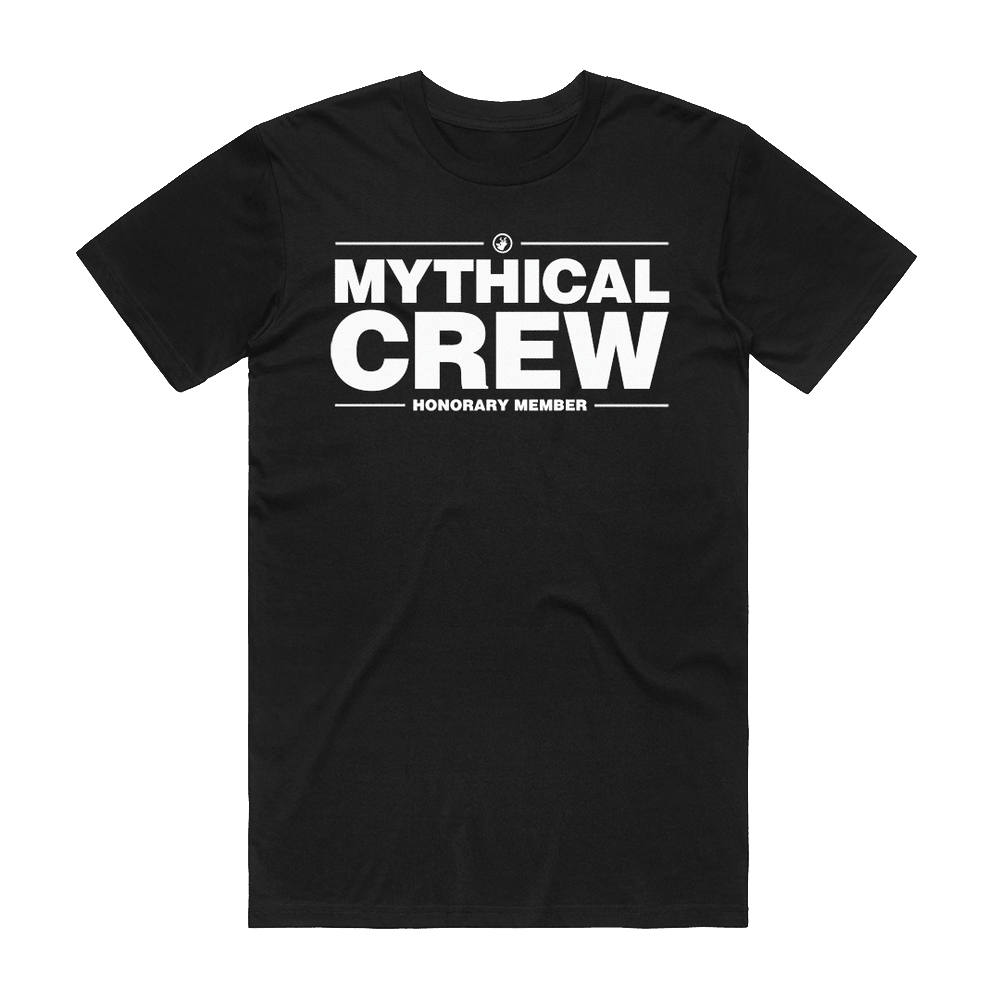 GMM Merch GMM Mythical Crew Honorary Member T-Shirt Good Mythical Morning Merchandise For Fans - Roseregae