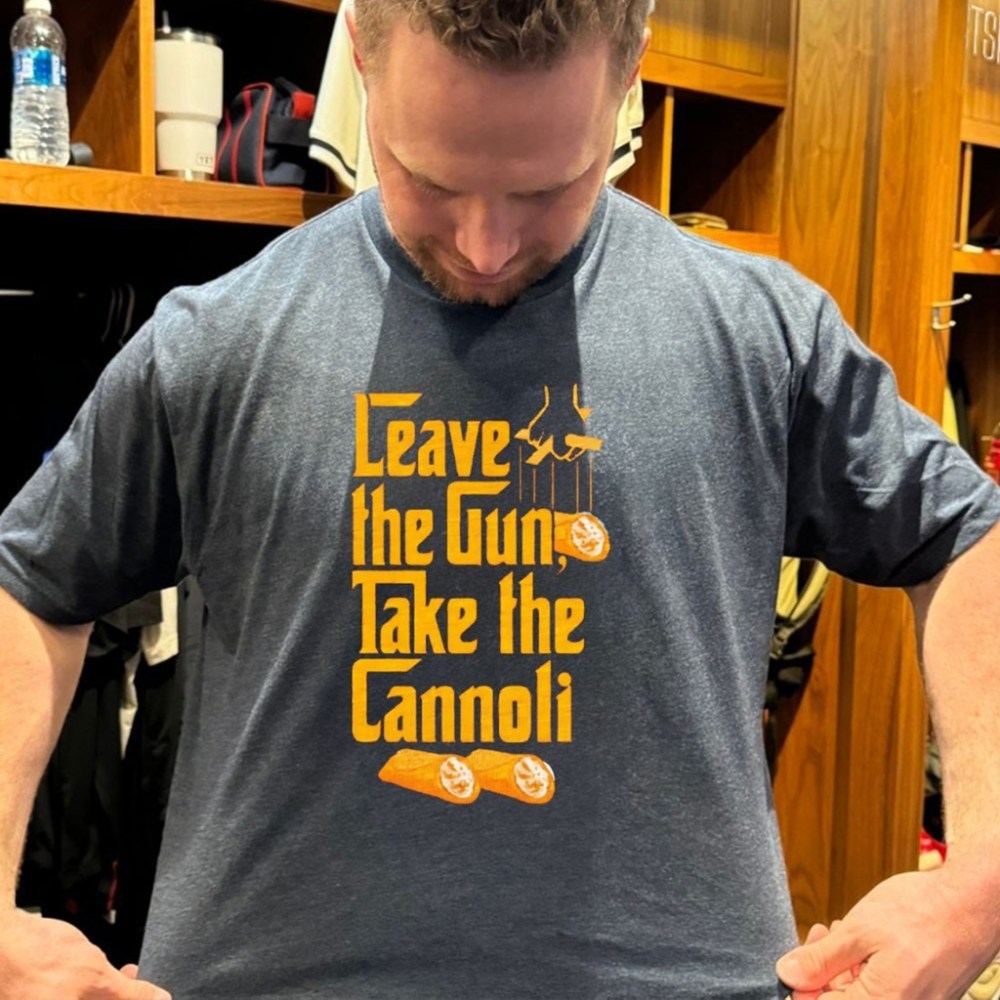 Godfather Leave The Gun Take The Cannoli T Shirt - Roseregae