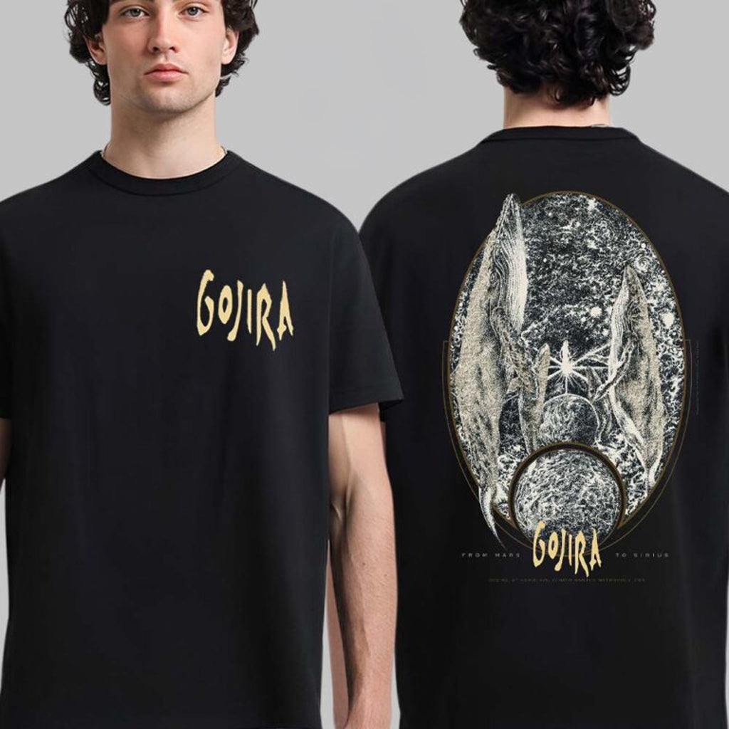 Gojira St Herblain France 2025 Event Poster At Zenith Nantes Metropole On December 2 2025 From Mars To Sirius T-Shirt - Roseregae