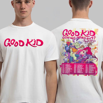 Good Kid Band Can We Hang Out Tour 2026 With Inoha World Tour Schedule Dates T-Shirt - Roseregae