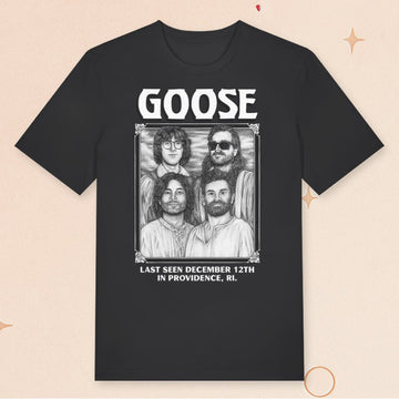 Goose Merch Last Seen Dec 12 2025 In Providence RI Shirt Gifts For Music Fans - Roseregae