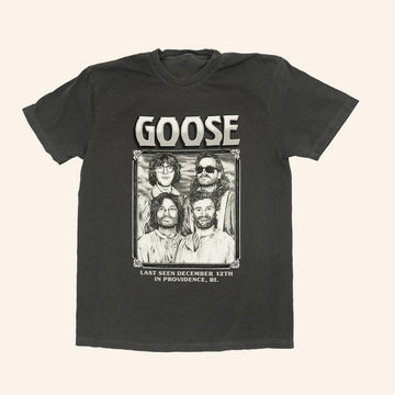 Goose The Band Merch Missing Goosemas T-Shirt Gifts For Rock Music Lovers - Roseregae