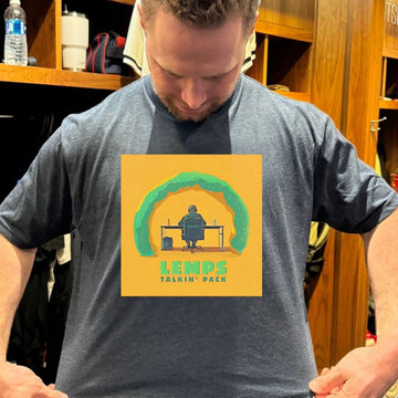 Green Bay Packers Gameday Lemps Talkin Pack T Shirt - Roseregae