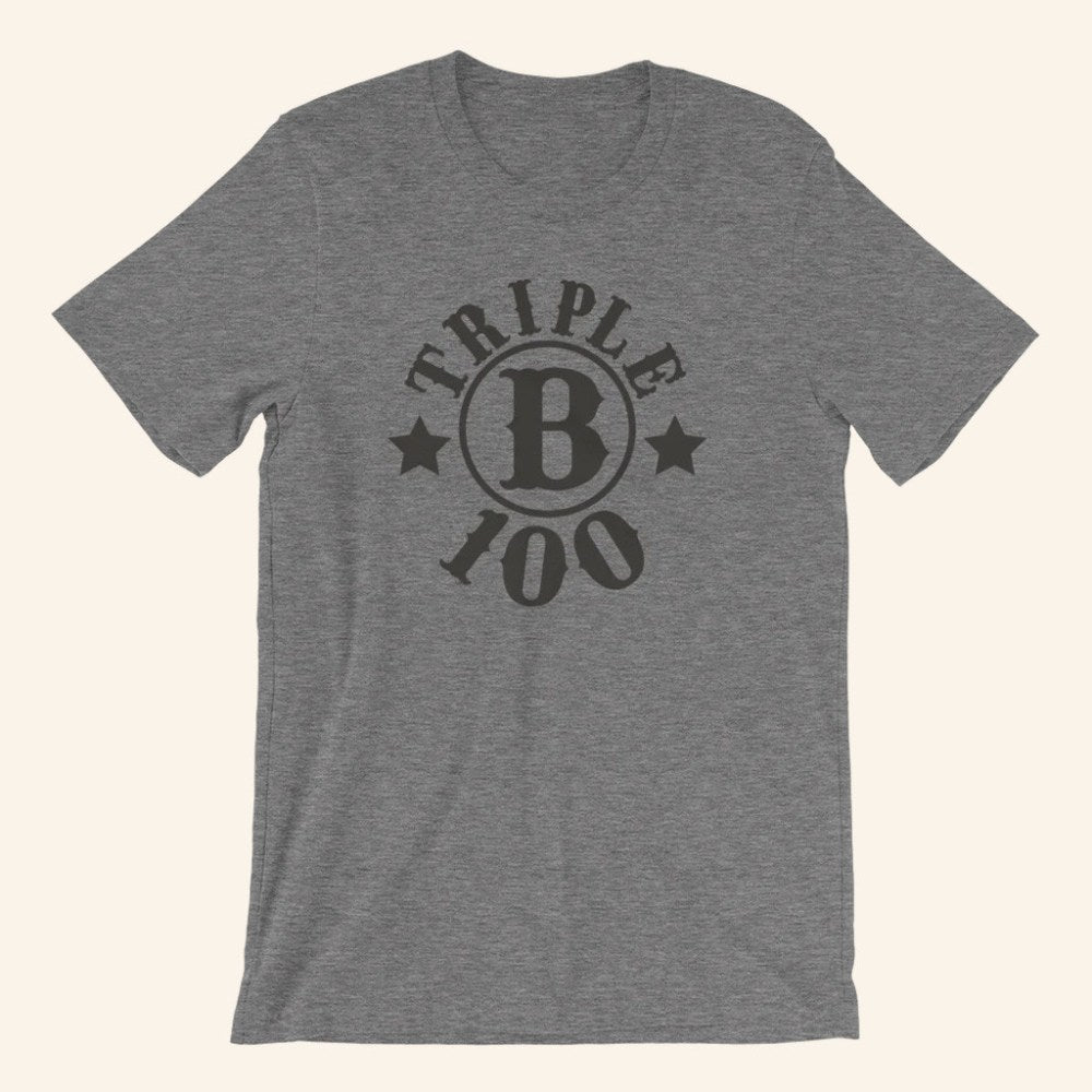 Greg Biffle Merch Triple B 100 Race T-Shirt Triple B Ranch Greg Biffle Shirt Gifts For Fans - Roseregae
