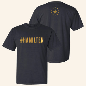 Hamilton Merch Hamilten 10th Anniversary T-Shirt Best Gifts For Music Lovers - Roseregae