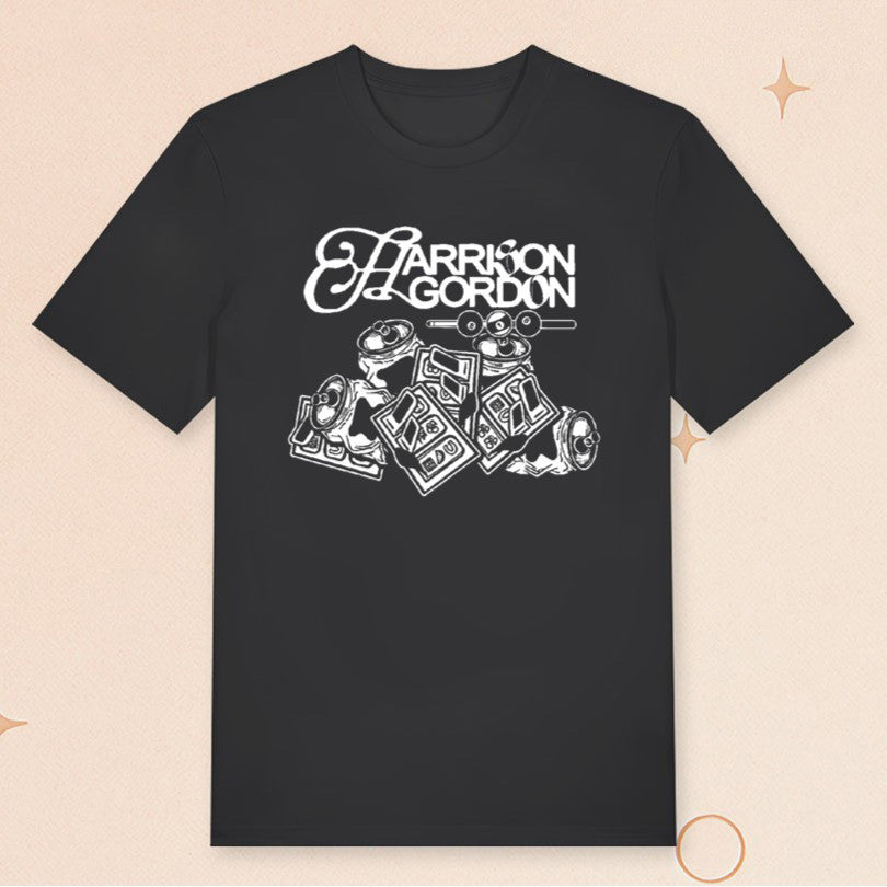 Harrison Gordon Merch Hardcore Black T-Shirt Cool Gifts For Music Lovers - Roseregae