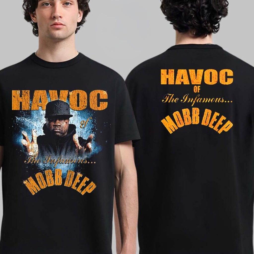 Havoc Of The Infamous Mobb Deep 30th Anniversary Tour 2025 T-Shirt Fan Merch_ - Roseregae