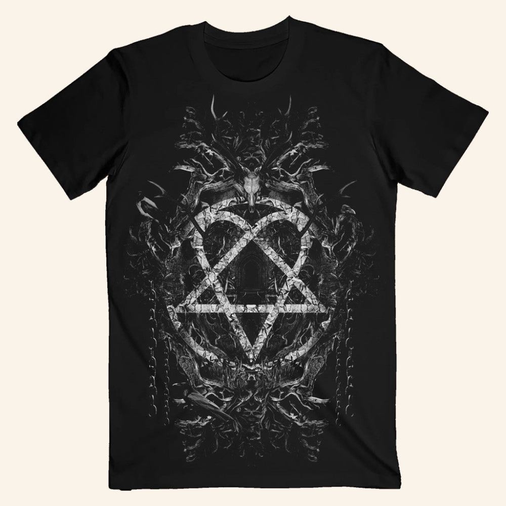 Heartagram Merch Endless Dark Shirt Gifts For Husband - Roseregae
