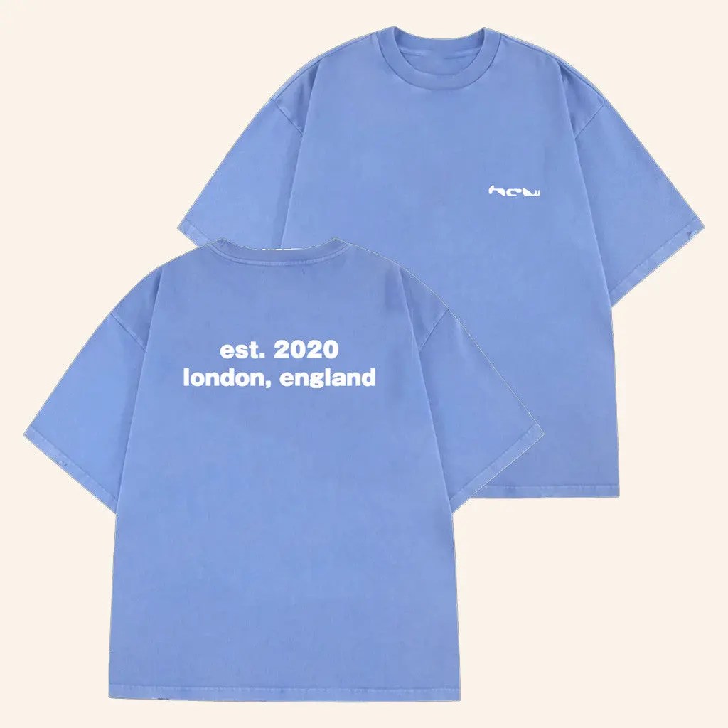 Heavencanwait Merch Est Blue T-Shirt Gift For Dudes - Roseregae