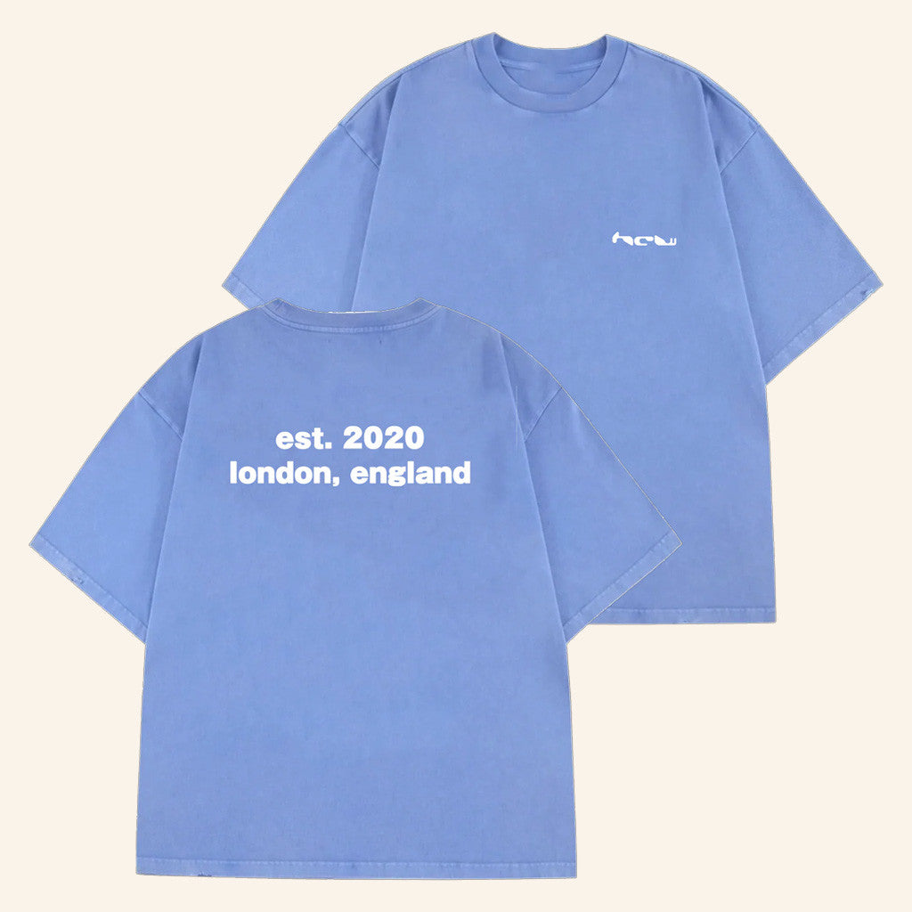Heavencanwait Merch Est Blue T-Shirt Gift For Dudes - Roseregae