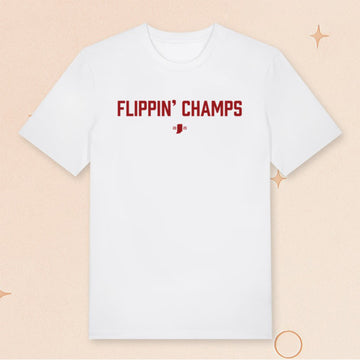 Hoosiers Flippin Champs T-Shirt 2025 Big Ten Football Champions Shirt Gift For Fans - Roseregae