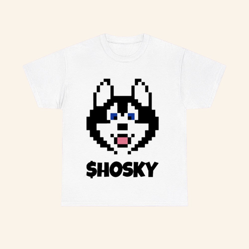 Hosky Token Logo T-Shirt Hosky Token On Cardano Blockchain Shirt Gifts For Friends - Roseregae