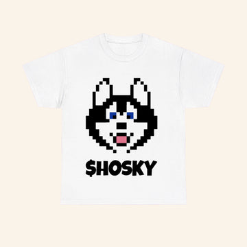 Hosky Token Logo T-Shirt Hosky Token On Cardano Blockchain Shirt Gifts For Friends - Roseregae