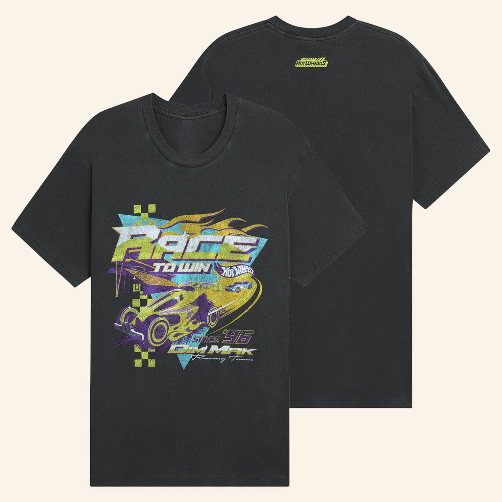 Hot Wheels x Dim Mak Collection Merch Race To Win T-Shirt Gifts For Racing Lovers - Roseregae