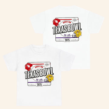 Houston Vs LSU 2025 Texas Bowl Bound T Shirt Fan Merch Football Related Gifts - Roseregae