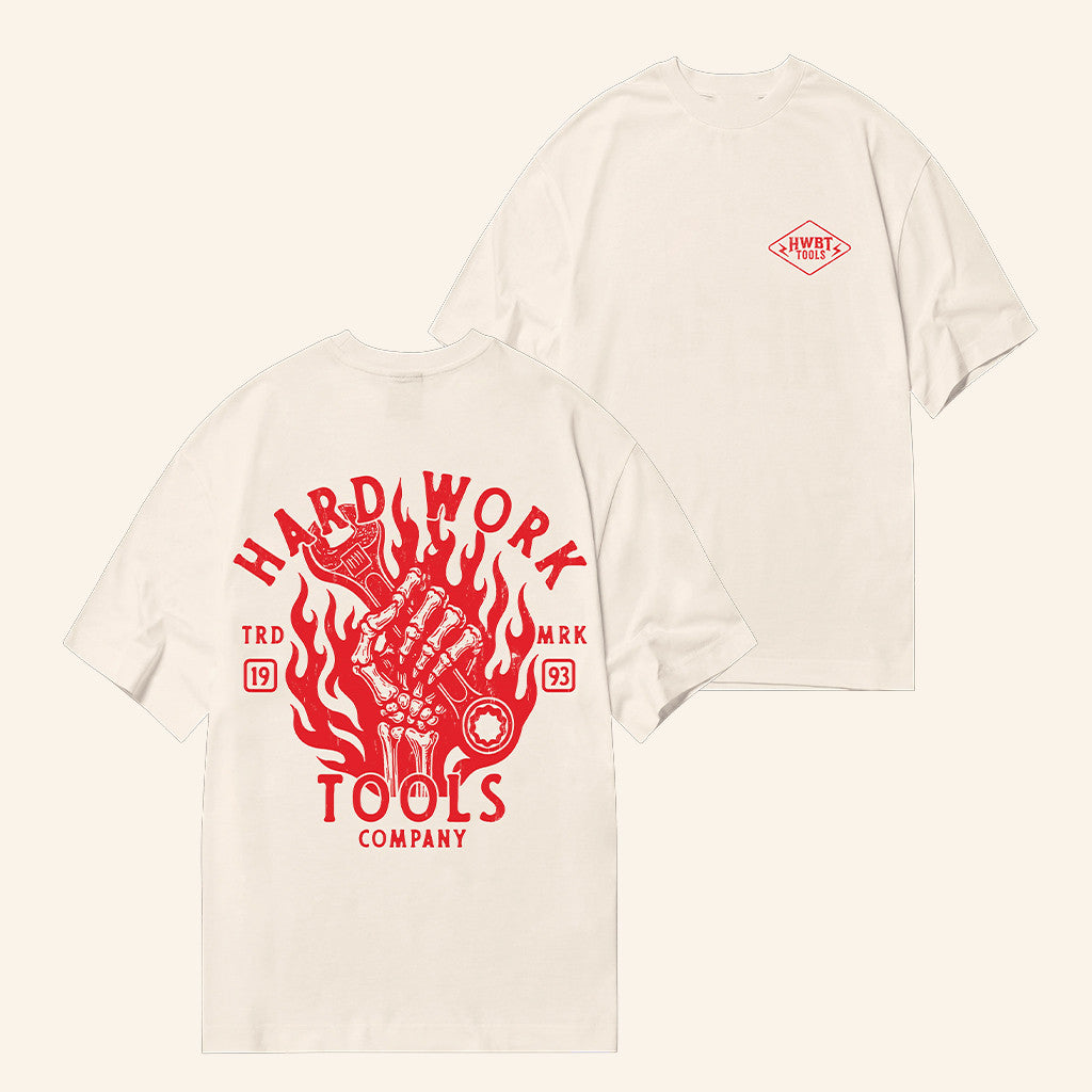 HWBT Merch Hard Work Tools Company T-Shirt Gifts Ideas For Husband - Roseregae