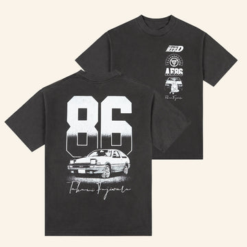 Hypland Merch Initial D Fujiwara 86 Shirt Birthday Presents For Him - Roseregae