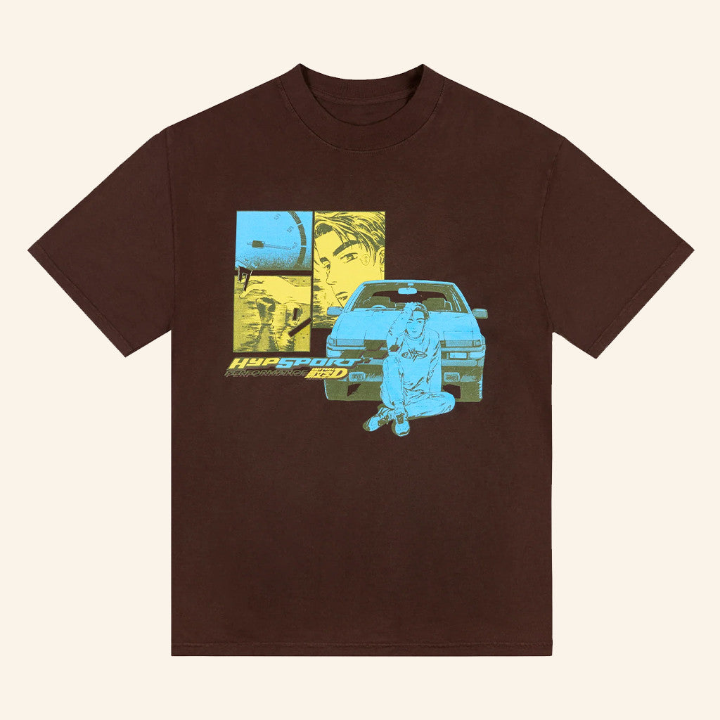 Hypland Merch Initial D Fujiwara Sport Shirt Present For Husband - Roseregae