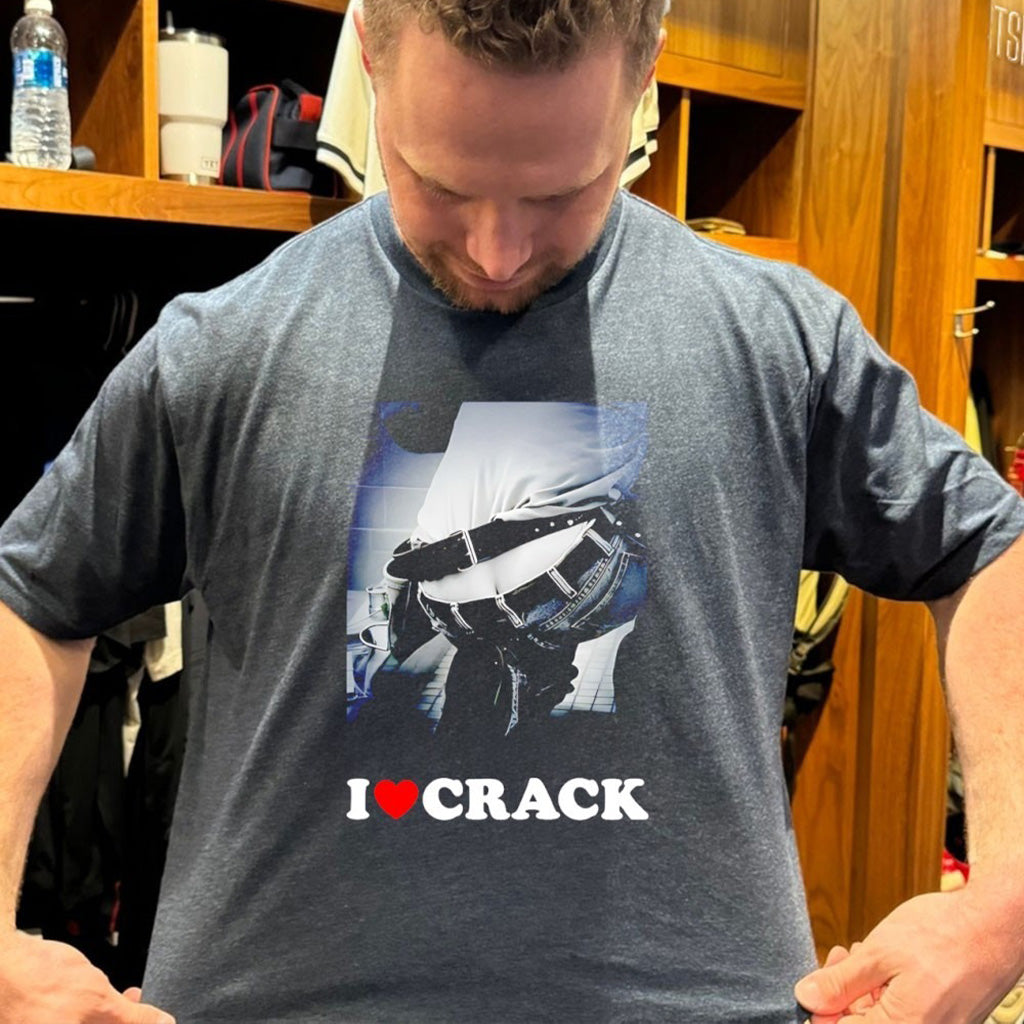 I Love Crack Funny T Shirt - Roseregae