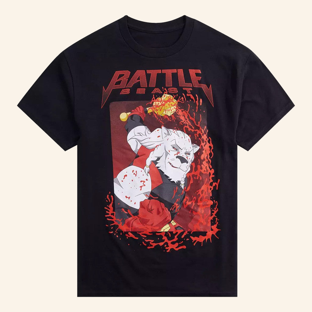 Invincible Merch Battle Beast Black T-Shirt Birthday Gift Ideas For Him - Roseregae