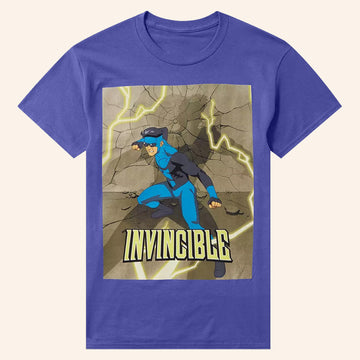 Invincible Merch Invincible Mark Lightning T-Shirt Good Gifts For Him - Roseregae