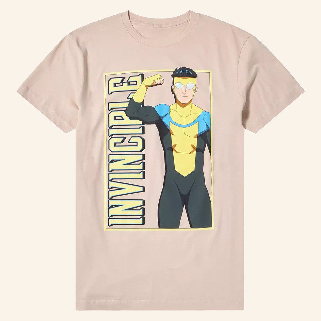 Invincible Merch Invincible Mark Posing T-Shirt Birthday Presents For Friends - Roseregae