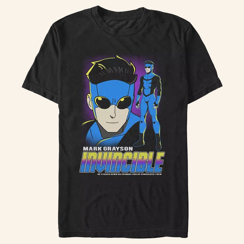Invincible Merch Mark Grayson T-Shirt Best Birthday Gift For Dudes - Roseregae