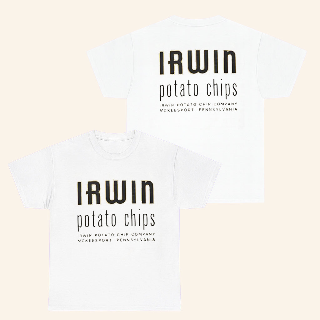 Irwin Potato Chip Company McKeesport Pennsylvania T-Shirt Unique Gifts For Dad - Roseregae