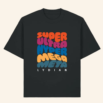 Jacob Collier Merch Super Ultra Hyper Mega Meta Lydian T-Shirt Gifts For Music Fans - Roseregae