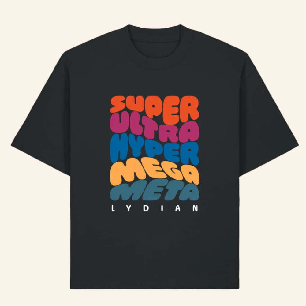 Jacob Collier Merch Super Ultra Hyper Mega Meta Lydian T-Shirt Gifts For Music Fans - Roseregae