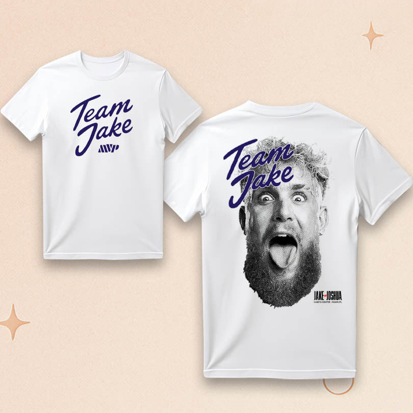 Jake Paul Merch Team Jake T-Shirt Jake Joshua Shirt Gifts For Boxing Fans - Roseregae