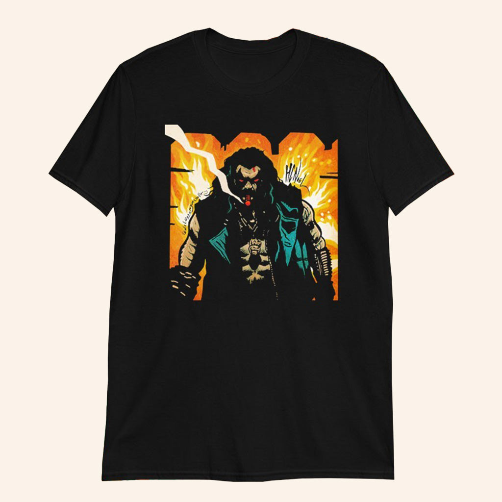 Jason Momoa As Lobo Characters In Supergirl T-Shirt Gifts Ideas For Brothers - Roseregae