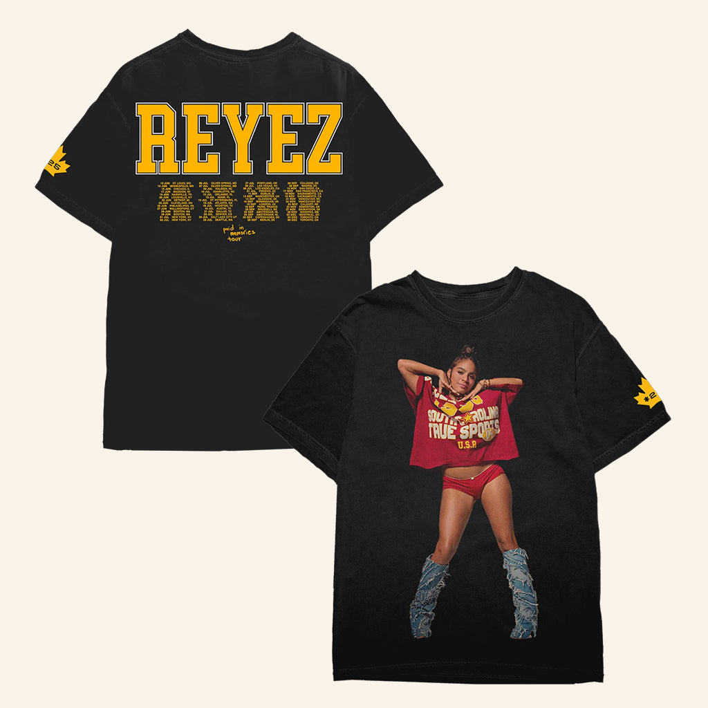 Jessie Reyez Merch PIM Photo Tour Black T-Shirt Best Gifts For Music Lovers - Roseregae